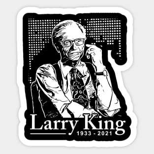 rip larry 2021 Sticker